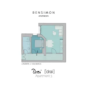 Apartahotel Bensimon Mitte/wedding, Berlín